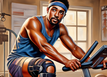 James writing his bike